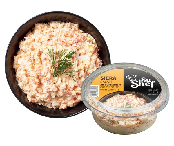 Siera salāti ar burkāniem 300g, GN Ādaži