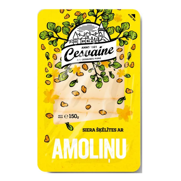 Siers CESVAINE ar amoliņu šķēlēs 150g