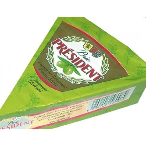 Siers Brie President ar olīvēm 125g