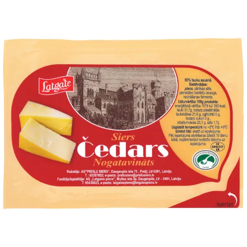 Siers Čedars 50%, Latgale