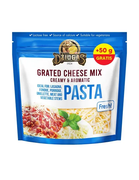 Siers cietais rīvēts makaroniem 200g, Džiugas