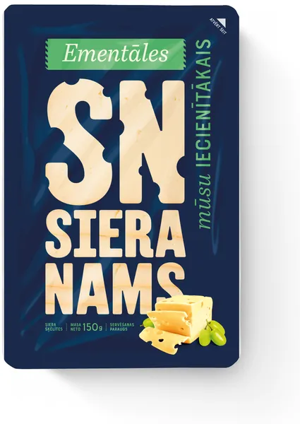 Siers Ementāles šķēlēs 150g