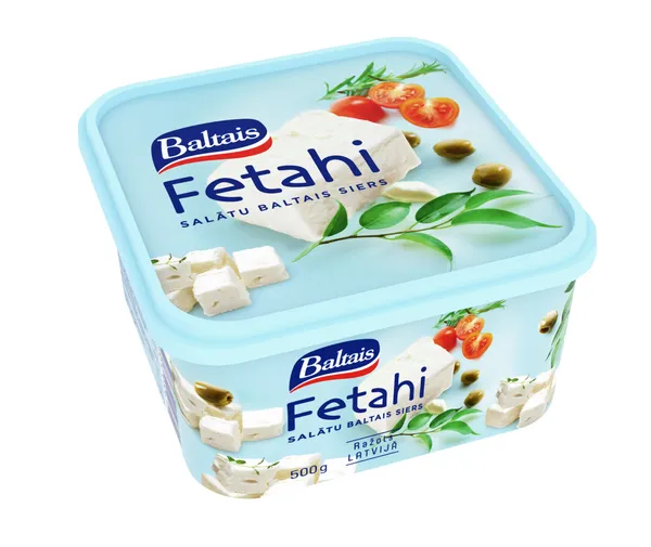 Siers Baltais Grieķu salātu siers 500g