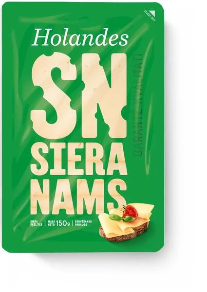 Siers SN Holandes šķēlītēs 150g
