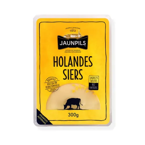 Siers Holandes šķēlītēs 300g, Jaunpils