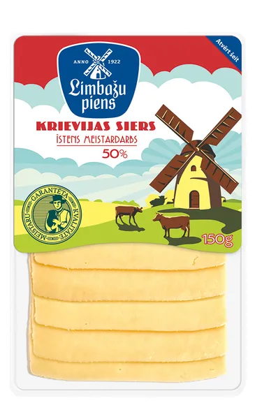 Siers "LP" Krievijas 50% šķēl. 150g