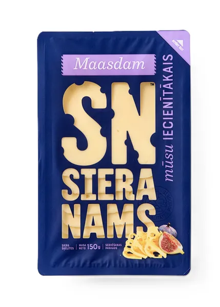 Siers Maasdamer šķēlītēs 150g, SN