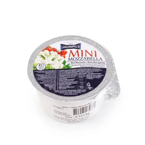 Mozzarella mini JAUNPILS, 125 g