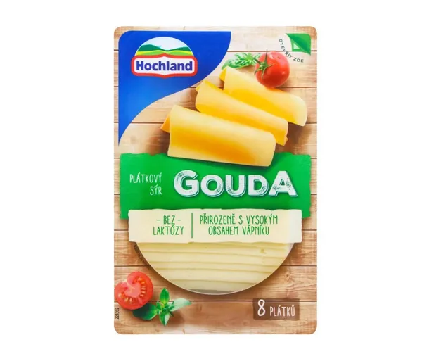 Siers šķēlītēs Gouda 135g, Hochland