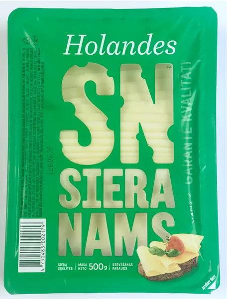 Siers šķēlītēs Holandes 500g, SN