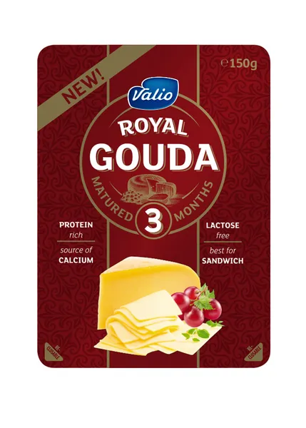 Siers VALIO Royal Gouda, 3 men., keles, 150g