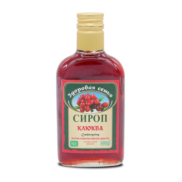 Sīrups glāzē Dzērveņu 200ml