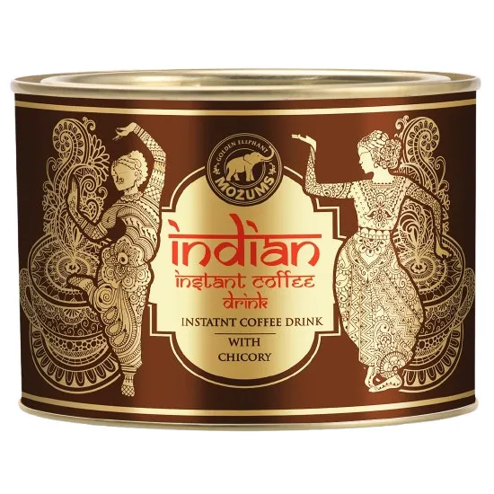 Šķīstošās kafijas dzēriens Indian Instant 90g, Možums