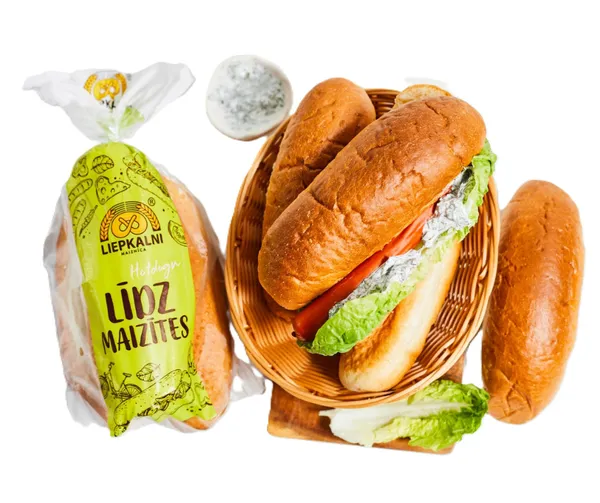 Slaidā līdzmaizīte (hot-dog) 3x70g, Liepkalni