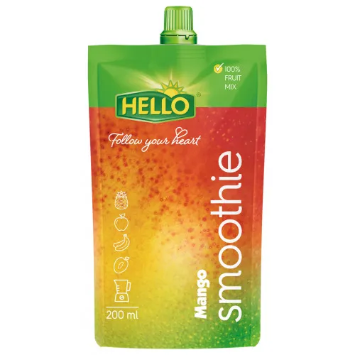Smūtijs mango 0.2l, Hello