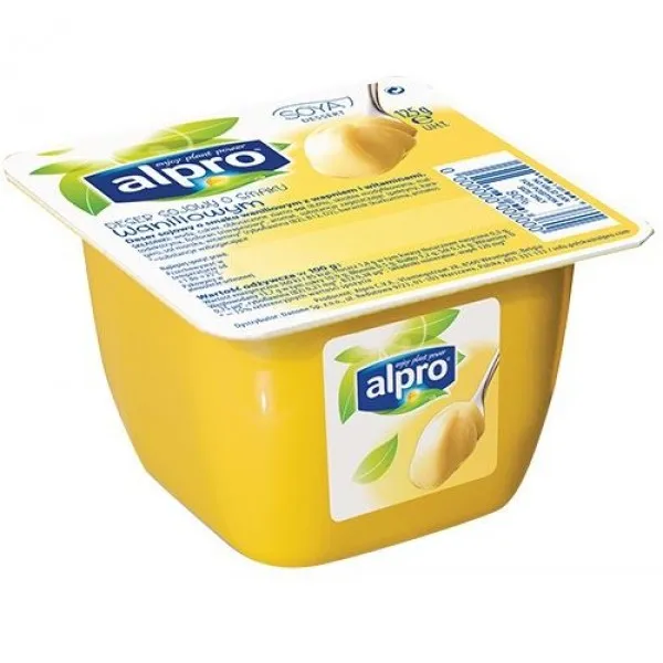 Sojas deserts ar vaniļas garšu 125g, Alpro