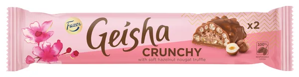 Šok. batoniņš Geisha Crunchy 50g