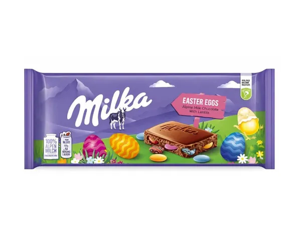 Šokolāde Lentil 90g, Milka