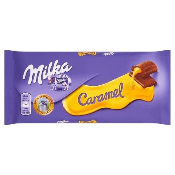Šokolāde MILKA Caramel 100g