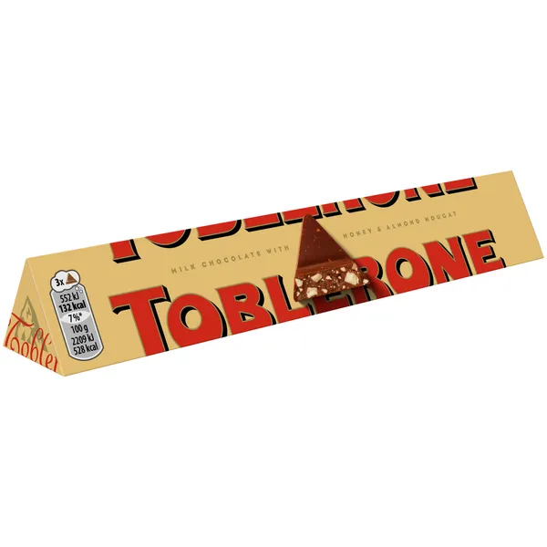 TOBLERONE piena šokolāde, 100g