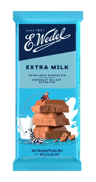 Šokolāde piena Wedel Extra 80g