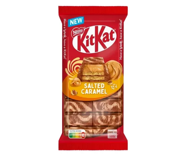 Šokolāde Salted Caramel 99g, Kit kat