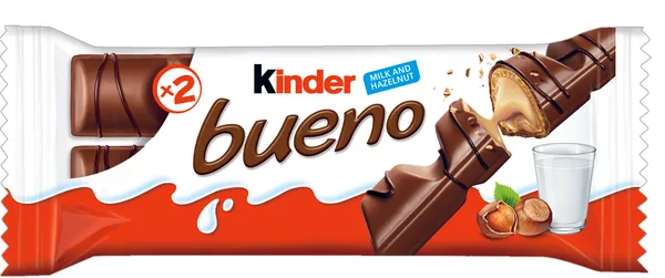 Šokolādes batoniņš Kinder Bueno Chocolate 43g