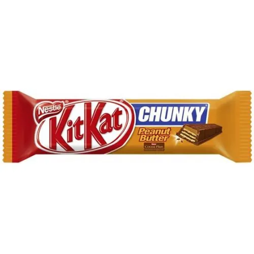 Šokolādes batoniņš Kit Kat Chunky Peanut Butter 42g, Nestle