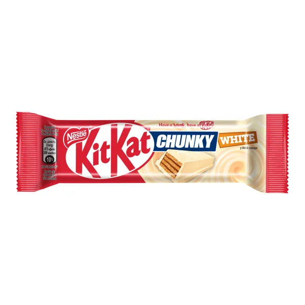 Šokolādes batoniņš KIT KAT Chunky baltajā šokolādē 40g