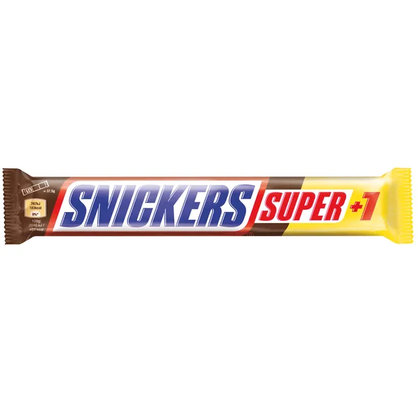Šok.batoniņš SNICKERS Super+1  112g