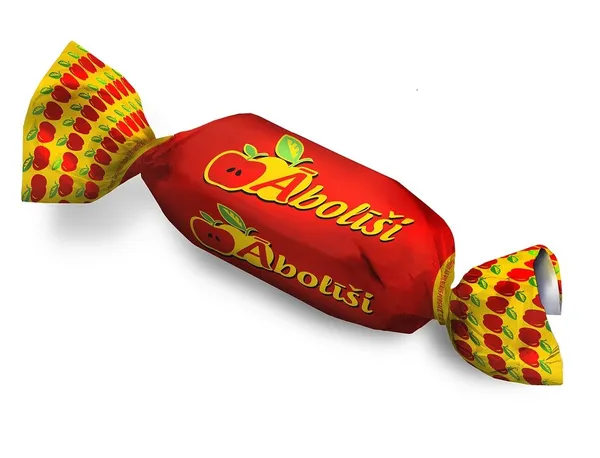 Šokolādes konfektes Ābolīši, sveramas, Pergale