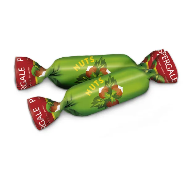Šokolādes konfektes Nuts, sveramas, Pergale