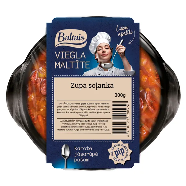 Soļanka 300g, Baltais