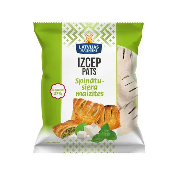 Spinatu-siera maizites IZCEP PATS 0,360