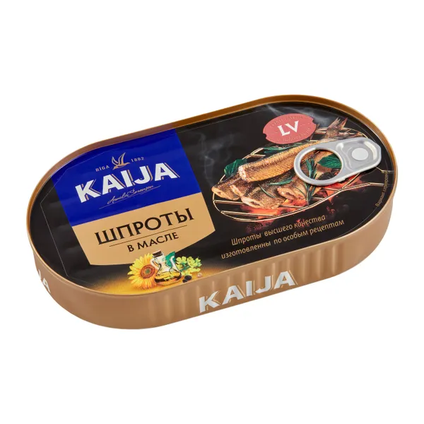 Šprotes Kaija eļļā 190g/133g