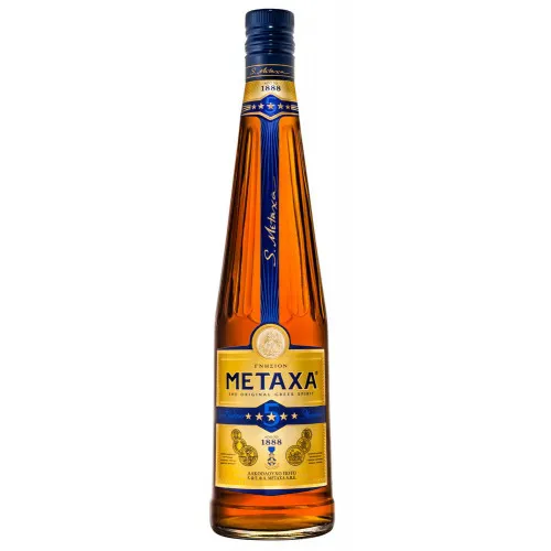 St. alk. dzēr. Metaxa 5* 38% 0.7l