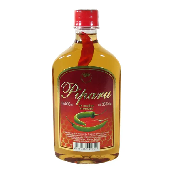 St. alk. dzēr. Piparu Rūgtais ar medus aromātu 36% 0.5l