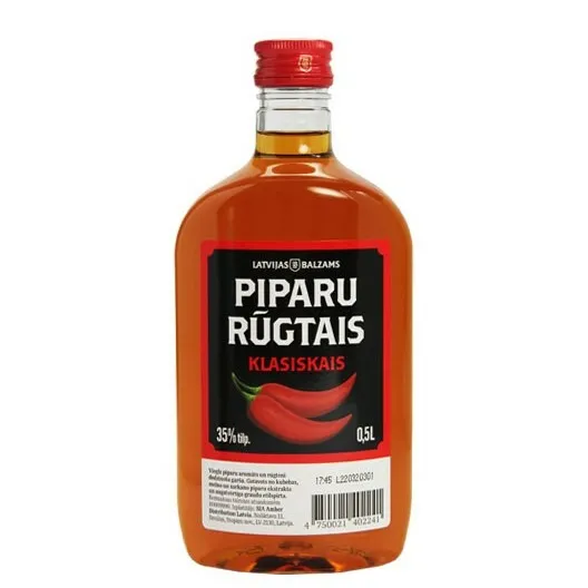 St.alk. dzēr. Piparu rūgtais Klasiskais 35% 0.5l.