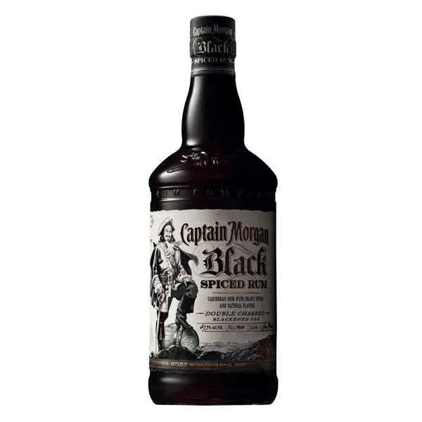 St.alk.dzēr. Captain Morgan Black Spiced 40% 0.7l
