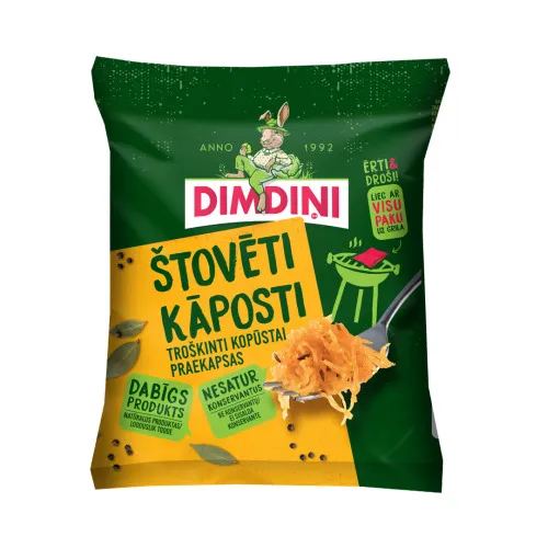 Dimdiņi Štovēti kāposti 500g