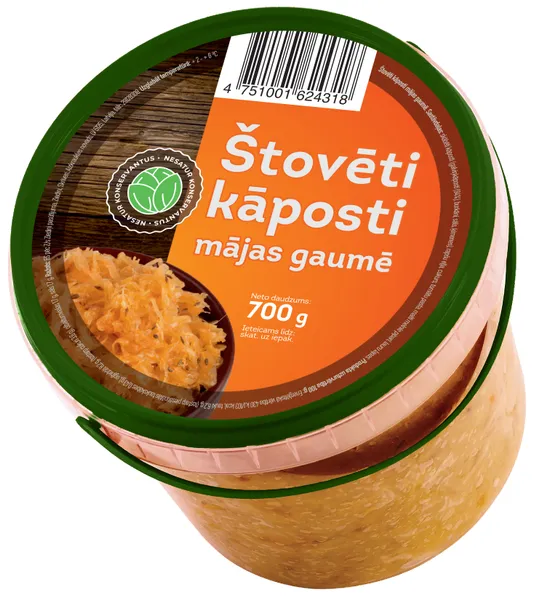 DIMDIŅI Štovēti kāposti Mājas gaumē, 700g, gab