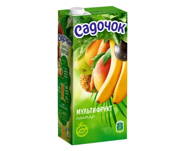 Sulas dzēriens ar mīkst. Multiaugļu 0.95l, Sadochok