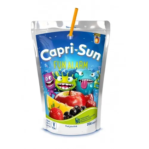 Sulas dzēriens Fun Alarm 200ml, Capri-Sun