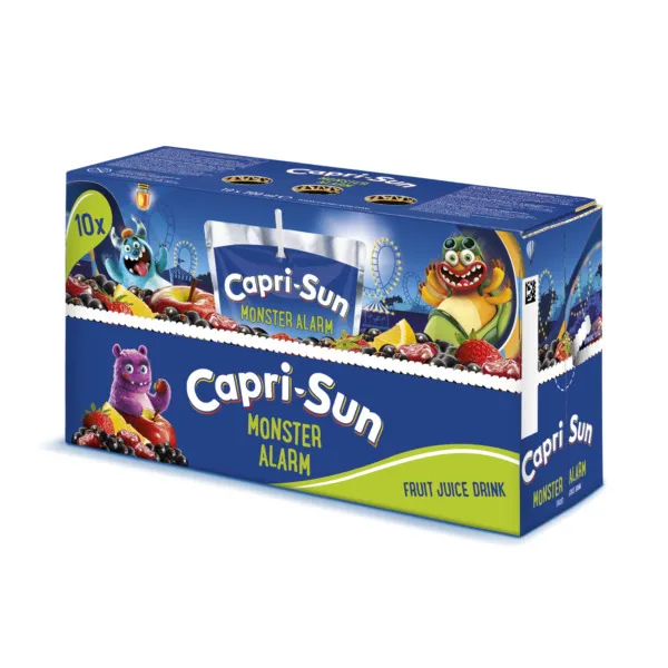Sulas dzēriens Monster Alarm Fruit, 10x0.2l, Capri - Sun