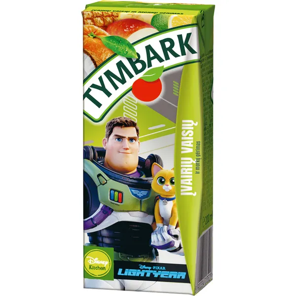 Sulas dzēriens Tymbark Masha & Bear multivitamīnu 0,2l