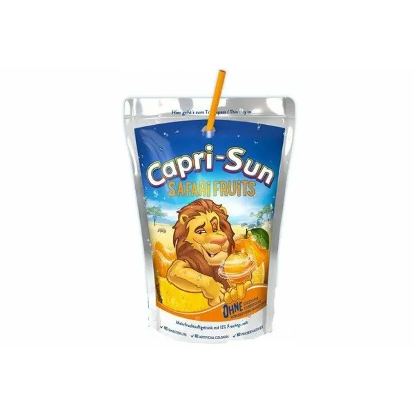 Sulas dzēriens Safari 200ml, Capri-Sun