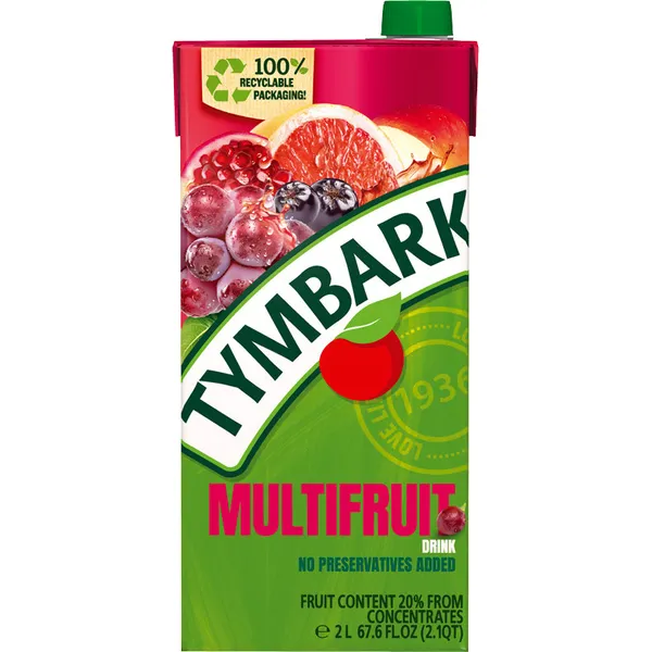 Sulas dzēriens TYMBARK sark.multivit. 2L