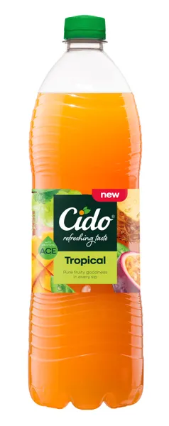 Sulas dzēriens tropisko augļu 1l PET, Cido