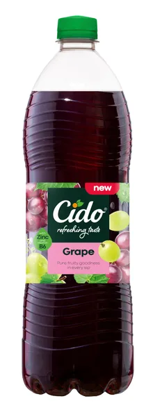 Sulas dzēriens vīnogu 1l PET, Cido