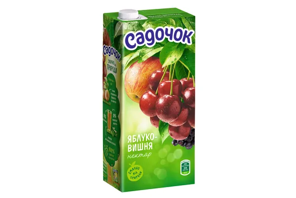 Sulas nektārs Ābolu-ķiršu  0.95l, Sadočok